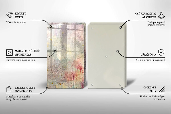 Tábua de vidro Fundo de textura de tinta