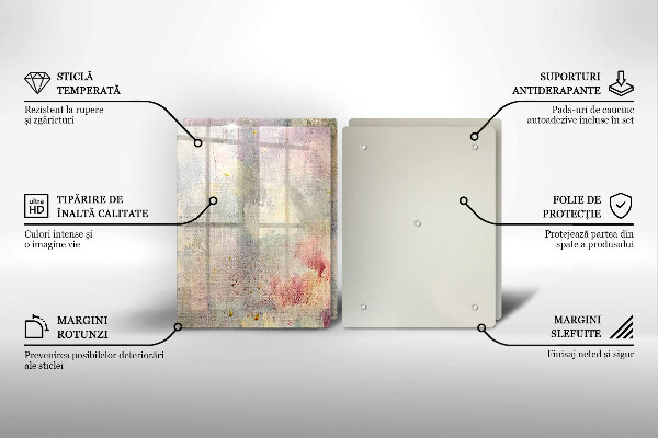 Tábua de vidro Fundo de textura de tinta