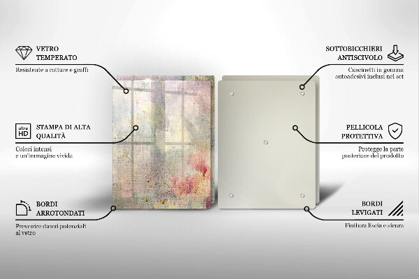 Tábua de vidro Fundo de textura de tinta