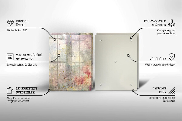 Tábua de vidro Fundo de textura de tinta