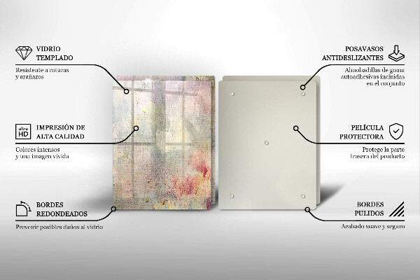 Tábua de vidro Fundo de textura de tinta