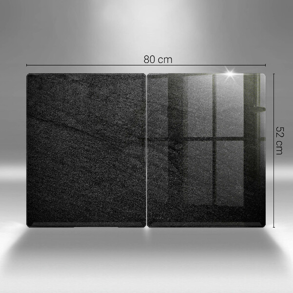 Tábua de cortar de vidro textura da rocha