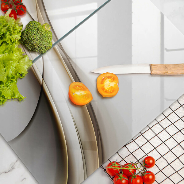 Tábua cozinha Abstração de linhas suaves