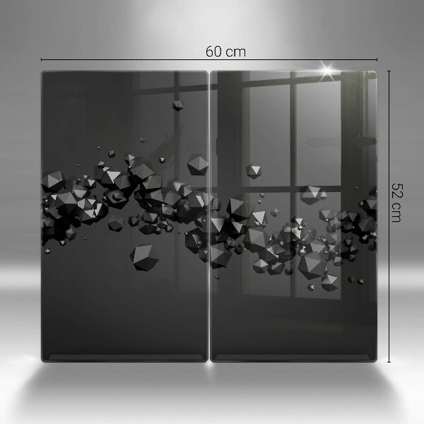 Tábua para corte Formas abstratas 3D