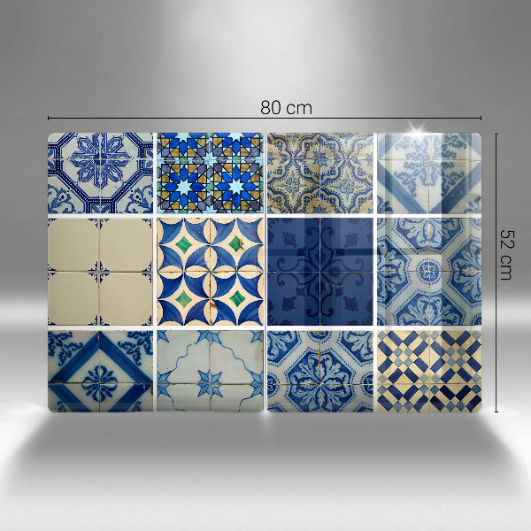Tábua de vidro Azulejos decorativos