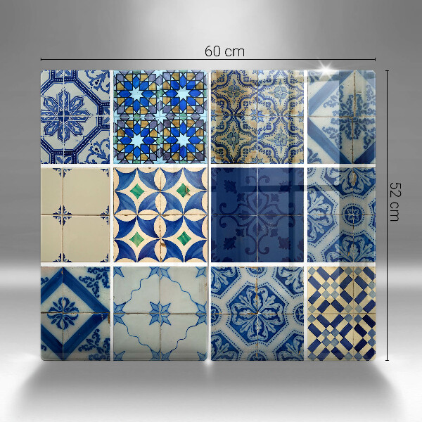 Tábua de vidro Azulejos decorativos