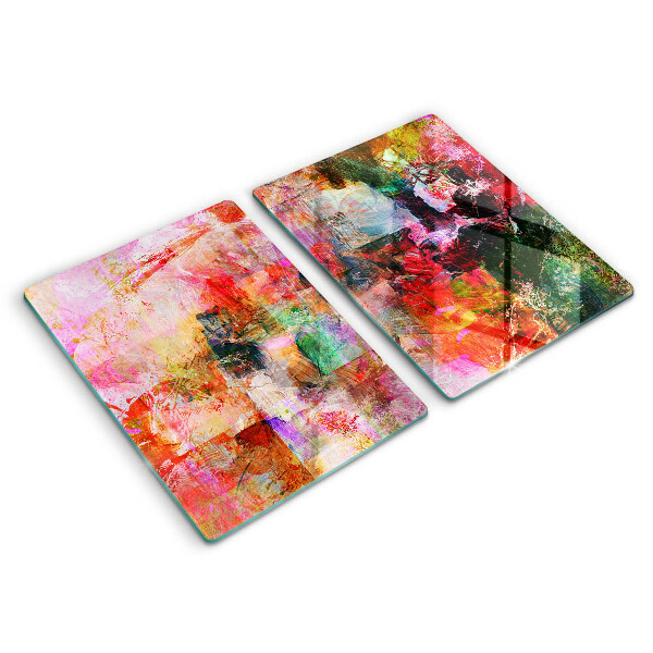 Tábua para corte Abstração de tinta