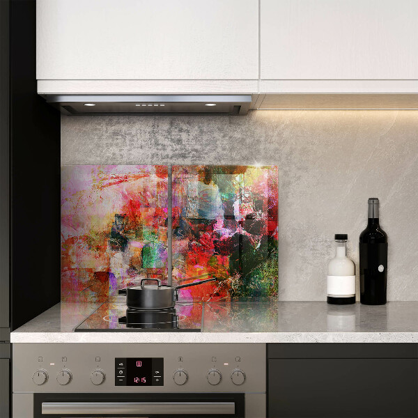 Tábua para corte Abstração de tinta