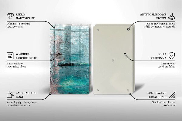 Tábua para corte Fundo de pintura abstrata