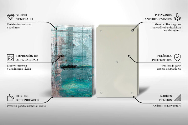 Tábua para corte Fundo de pintura abstrata