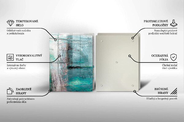 Tábua para corte Fundo de pintura abstrata