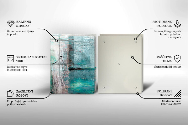 Tábua para corte Fundo de pintura abstrata