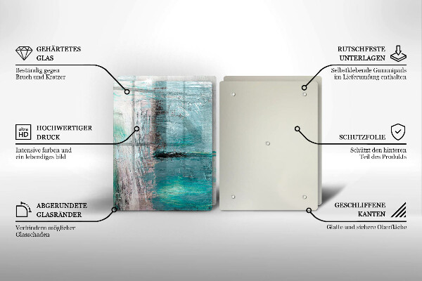 Tábua para corte Fundo de pintura abstrata