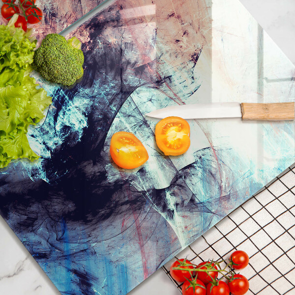 Tábua para cozinha Abstração pintada
