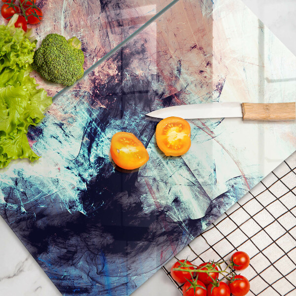 Tábua para cozinha Abstração pintada