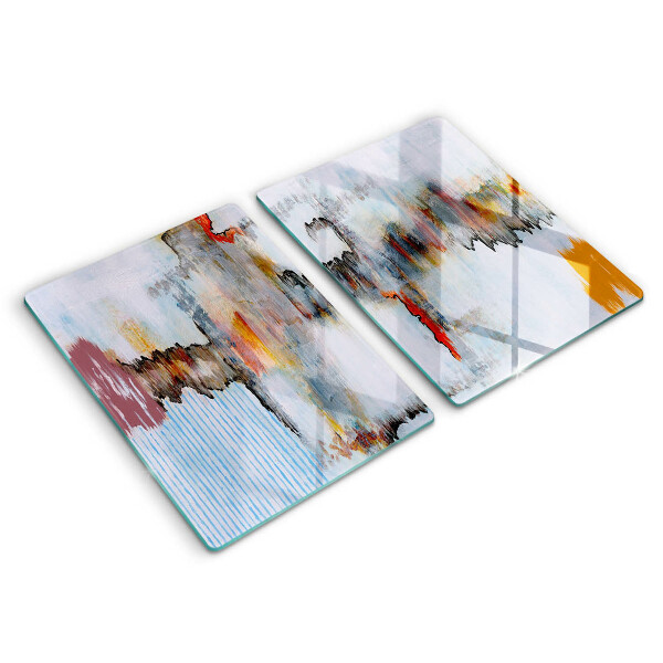 Tábua de cortar Tintas abstratas