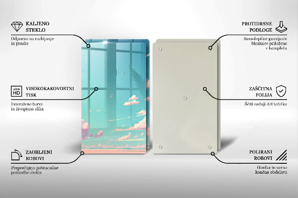 Tábua para corte Céu de conto de fadas