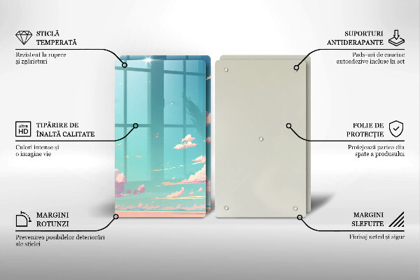 Tábua para corte Céu de conto de fadas