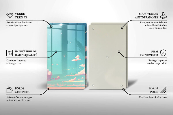 Tábua para corte Céu de conto de fadas