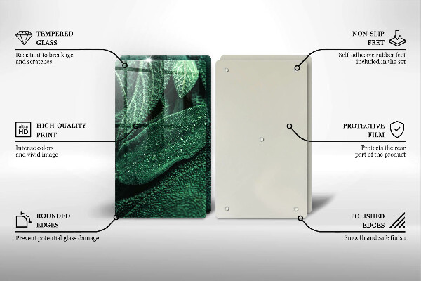 Tábua cozinha As folhas da planta