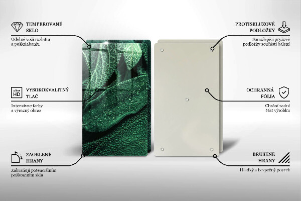 Tábua cozinha As folhas da planta