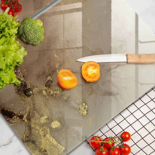 Tábua para cozinha Ouro abstrato