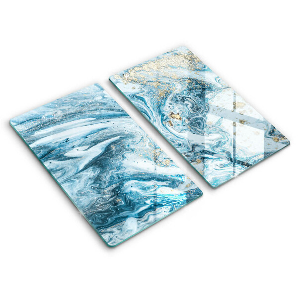 Tábua de cortar Estrutura com ouro