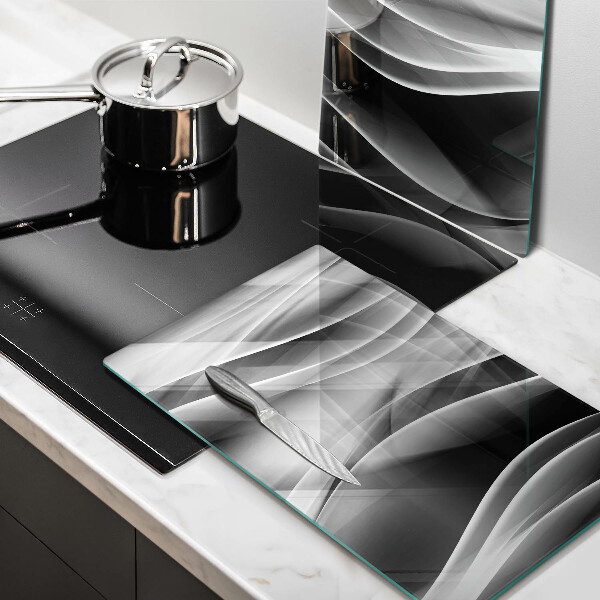 Tábua de cortar alimentos Linhas suaves de abstração