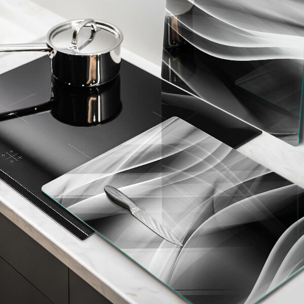 Tábua de cortar alimentos Linhas suaves de abstração