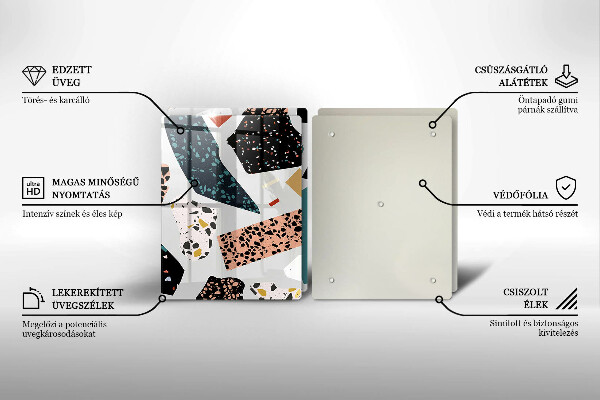 Tábua para corte Pedra de porcelana