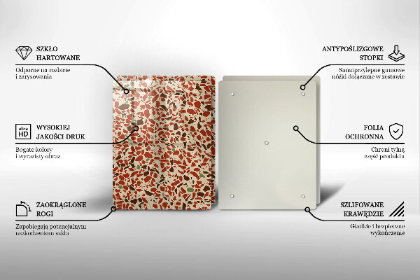 Tábua de cortar alimentos Pequenos grés