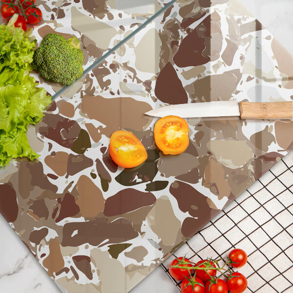 Tábua de corte Pontos decorativos de pedra