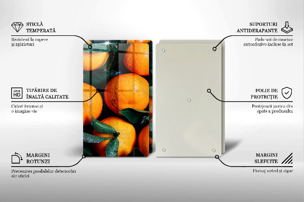 Tábua cozinha Laranjas de frutas