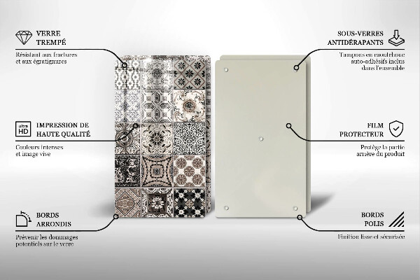 Tábua para cozinha Azulejos decorativos