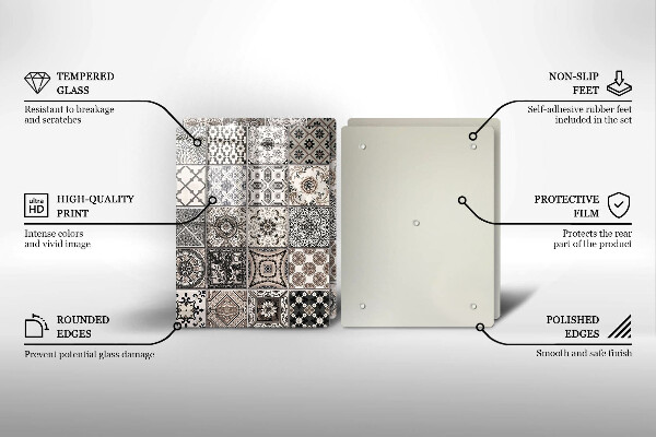 Tábua para cozinha Azulejos decorativos