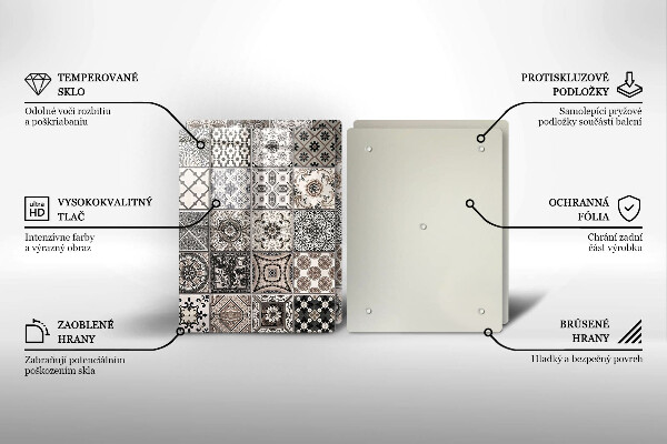 Tábua para cozinha Azulejos decorativos