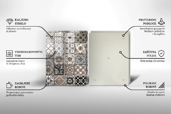 Tábua para cozinha Azulejos decorativos