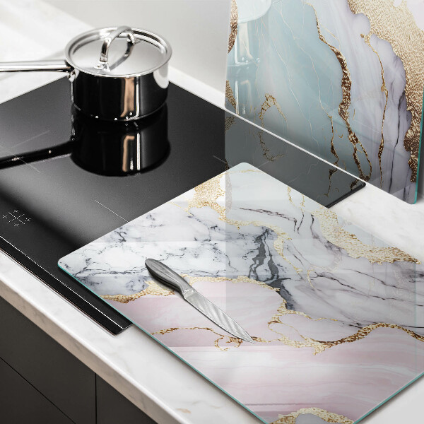 Tábua de cortar Mármore pastel