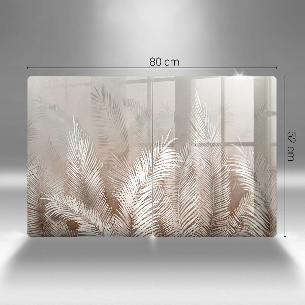 Tábua de corte Vegetação de folhagem Boho