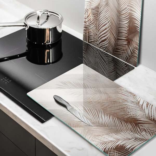 Tábua de corte Vegetação de folhagem Boho