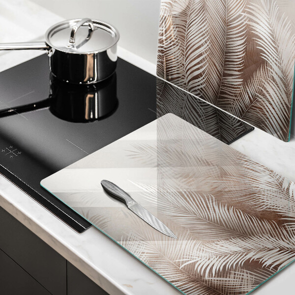 Tábua de corte Vegetação de folhagem Boho