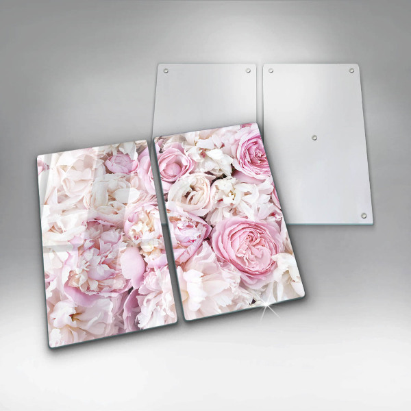 Tábua para cozinha Buquê de peônias