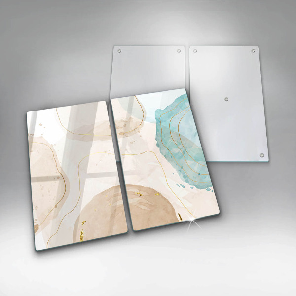 Tábua cozinha Formas boho brilhantes