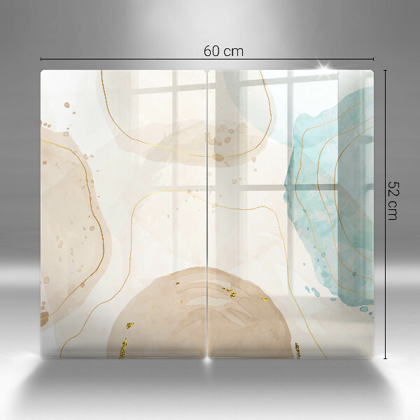 Tábua cozinha Formas boho brilhantes