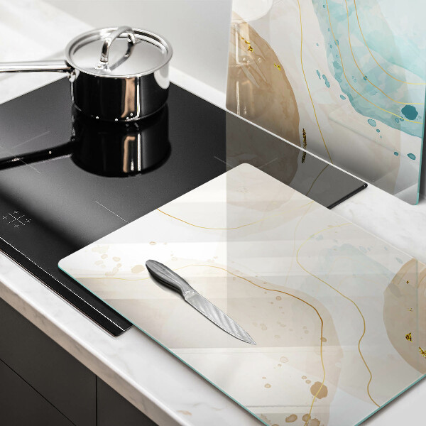 Tábua cozinha Formas boho brilhantes