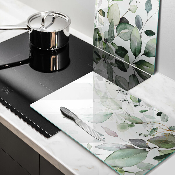 Tábua cozinha Plantas em aquarela