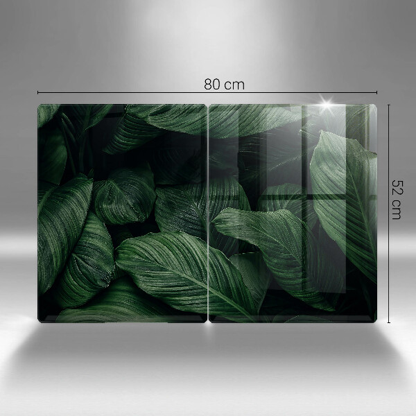 Tábua corte Folhas escuras