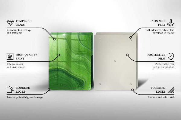 Tábua para cozinha Textura abstrata