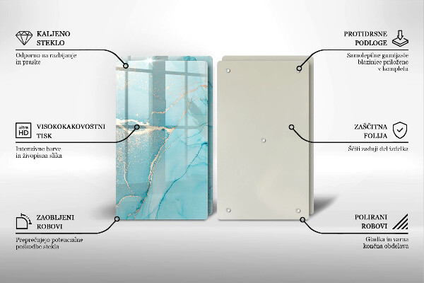 Tábua cozinha Pedra abstrata