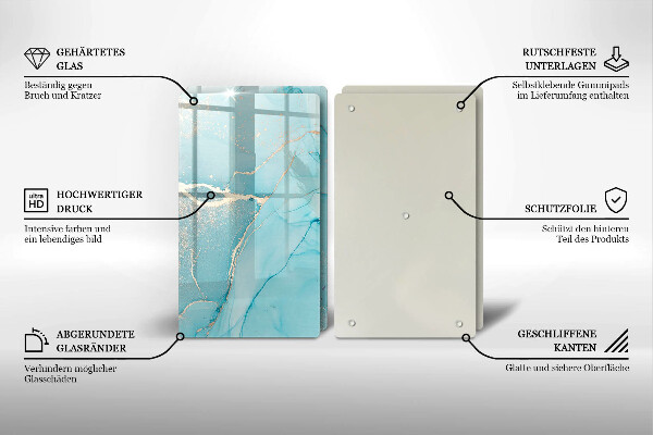 Tábua cozinha Pedra abstrata